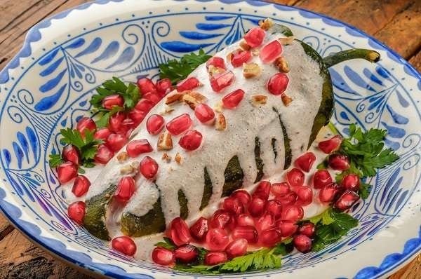 receta de chiles en nogada del convento de santa mónica en puebla