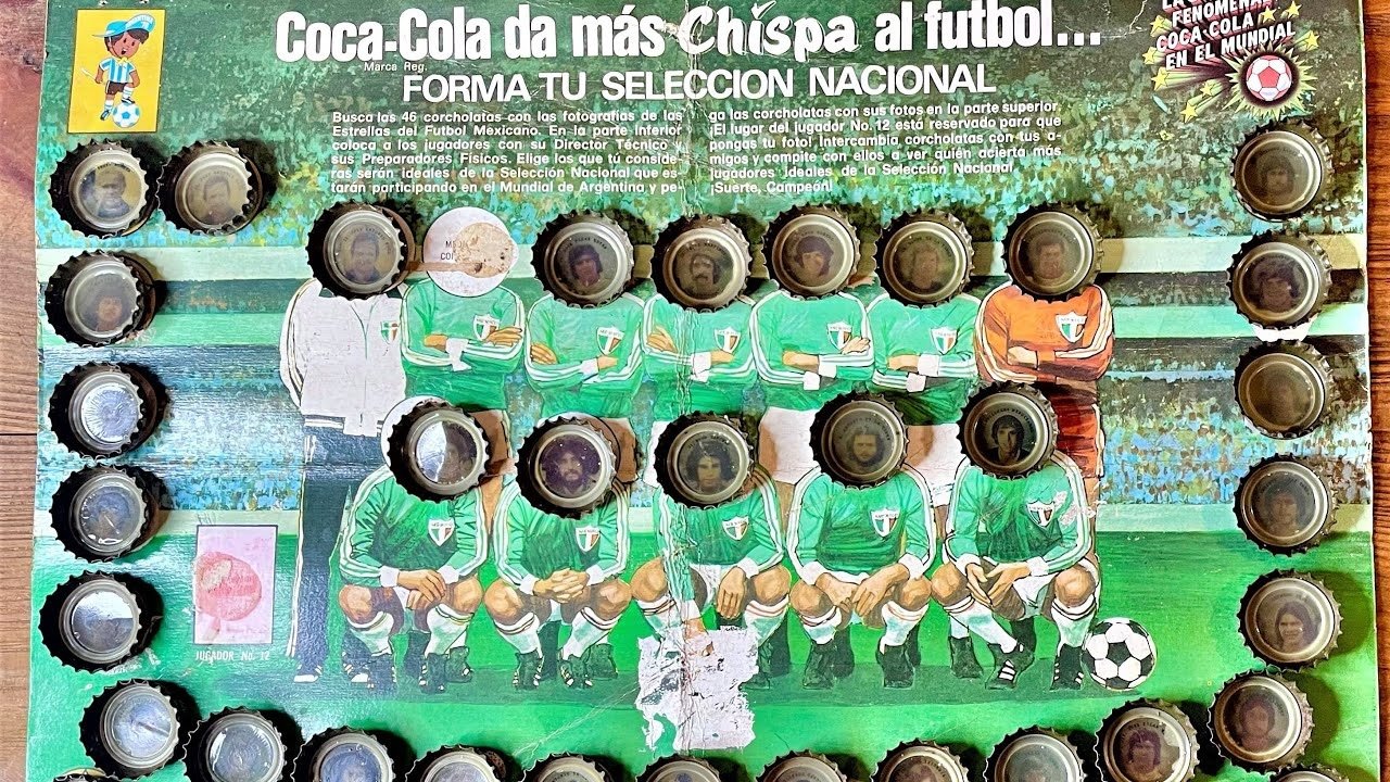 Corcholatas del Mundial Argentina 78
